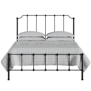 Julia iron/metal bed in black - Thumbnail