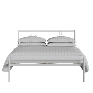 Meiji iron/metal bed in white - Thumbnail