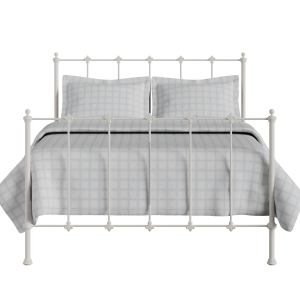 Paris iron/metal bed in ivory - Thumbnail