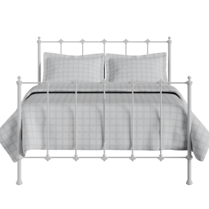 Paris iron/metal bed in white - Thumbnail