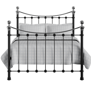 Selkirk Chromo iron/metal bed in black - Thumbnail