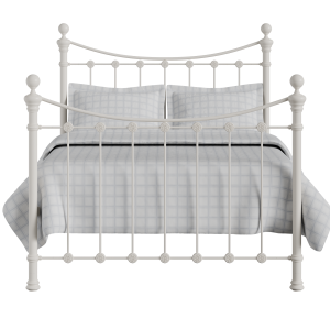 Selkirk Solo iron/metal bed in ivory - Thumbnail