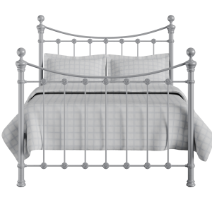 Selkirk Solo iron/metal bed in silver - Thumbnail