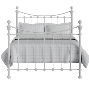 Selkirk Solo iron/metal bed in white - Thumbnail
