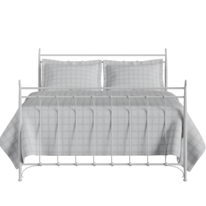 Tiffany iron/metal bed in white - Thumbnail