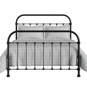 Timolin iron/metal bed in black - Thumbnail