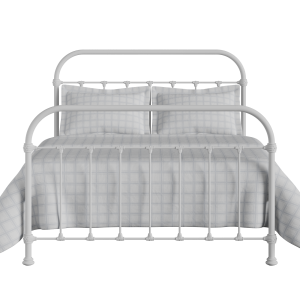 Timolin iron/metal bed in white - Thumbnail