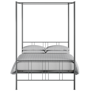 Toulon iron/metal bed in pewter - Thumbnail