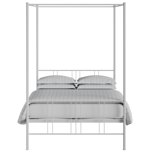 Toulon iron/metal bed in white - Thumbnail