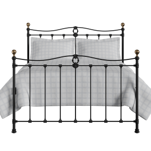 Tulsk ijzeren bed in zwart - Thumbnail