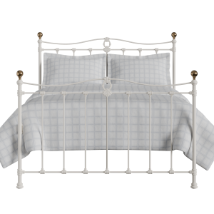 Tulsk ijzeren bed in ivoor - Thumbnail