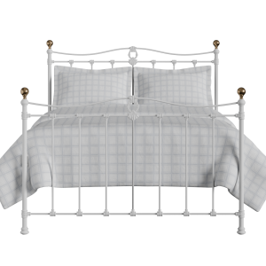 Tulsk ijzeren bed in wit - Thumbnail