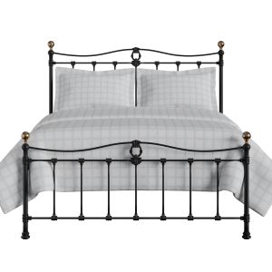 Tulsk Low Footend iron/metal bed in black - Thumbnail
