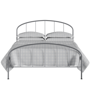 Waldo iron/metal bed in silver - Thumbnail