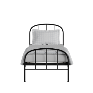 Waldo iron/metal single bed in black - Thumbnail