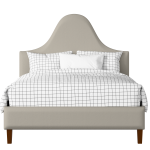 Beverley upholstered bed in Silver fabric - Thumbnail