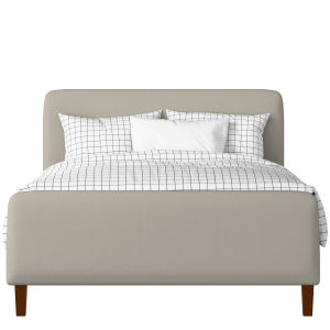 Broughton upholstered bed in Silver fabric - Thumbnail