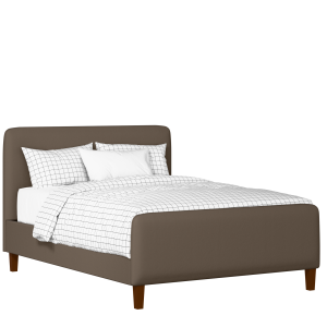 Broughton upholstered bed in storm grey fabric - Thumbnail