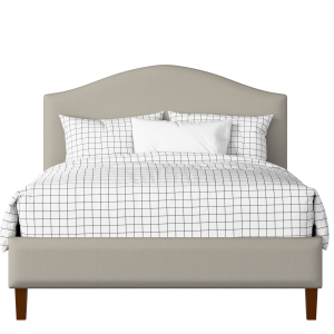 Burley Slim upholstered bed in Silver fabric - Thumbnail
