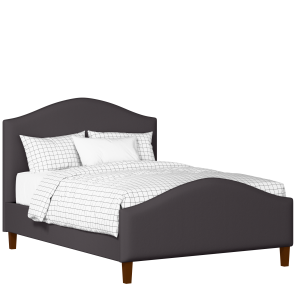 Burley upholstered bed in iron fabric - Thumbnail