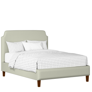 Charing Slim upholstered bed in mineral fabric - Thumbnail
