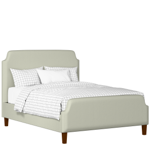 Charing upholstered bed in mineral fabric - Thumbnail