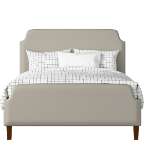 Charing upholstered bed in Silver fabric - Thumbnail