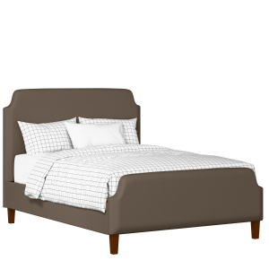 Charing upholstered bed in storm grey fabric - Thumbnail