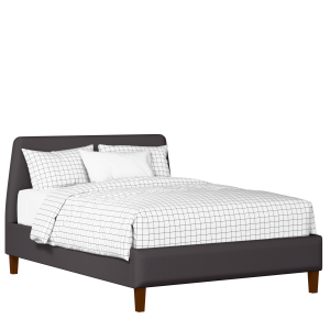 Hanwell Slim upholstered bed in iron fabric - Thumbnail