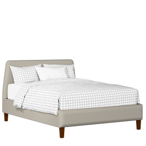 Hanwell Slim upholstered bed in Silver fabric with Juno mattress - Thumbnail