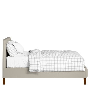 Hanwell Slim upholstered bed in Silver fabric with Juno mattress - Thumbnail
