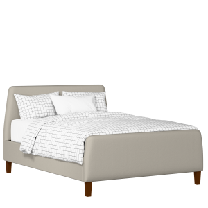 Hanwell upholstered bed in Silver fabric with Juno mattress - Thumbnail