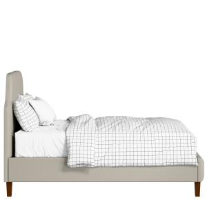 Henley upholstered bed in Silver fabric with Juno mattress - Thumbnail