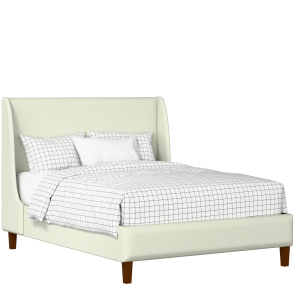 Holywell upholstered bed in mineral fabric - Thumbnail