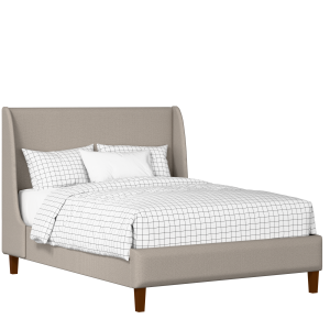 Holywell upholstered bed in storm grey fabric - Thumbnail