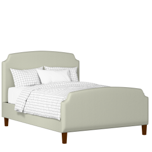 Poole upholstered bed in mineral fabric - Thumbnail