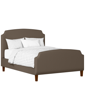 Poole upholstered bed in storm grey fabric - Thumbnail