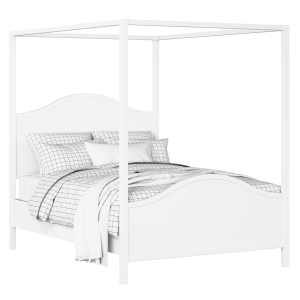 Coleridge houten bed in wit met matras - Thumbnail