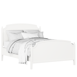 Kipling cama de madera pintada en blanco con colchón - Thumbnail