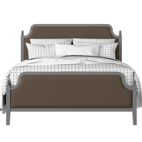 Bronte Upholstered painted wood bed with upholstery - Thumbnail