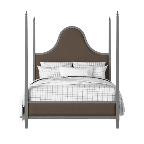 Kelly Upholstered painted wood bed with upholstery - Thumbnail
