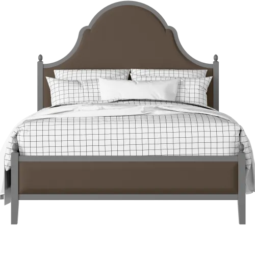 Tennyson Upholstered painted wood bed with upholstery - Thumbnail