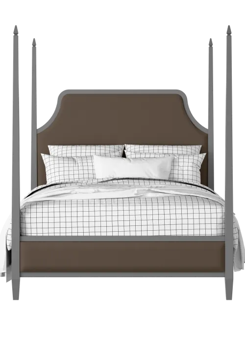 Turner Upholstered painted wood four poster bed with upholstery - Thumbnail
