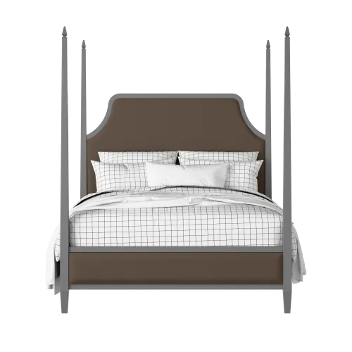 Turner Upholstered painted wood bed with upholstery - Thumbnail