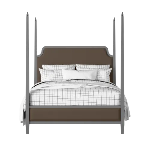 Wilde Slim Upholstered painted wood bed with upholstery - Thumbnail