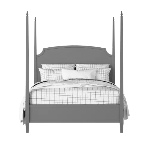 Austin Slim painted wood bed - Thumbnail