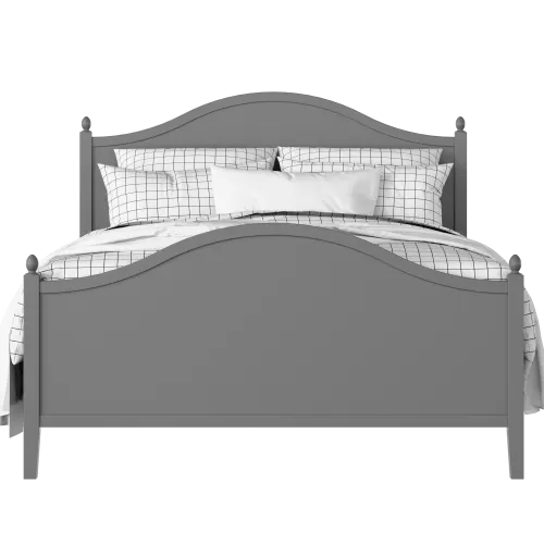 Brady painted wood bed - Thumbnail