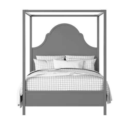 Joyce painted wood bed - Thumbnail