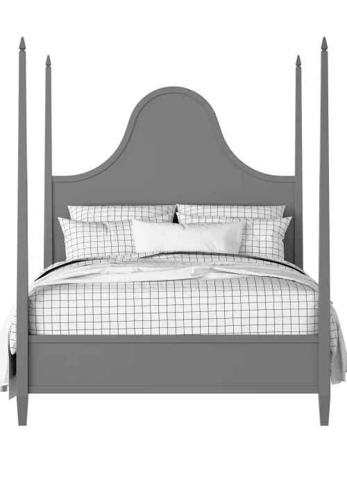 Kelly painted wood four poster bed - Thumbnail
