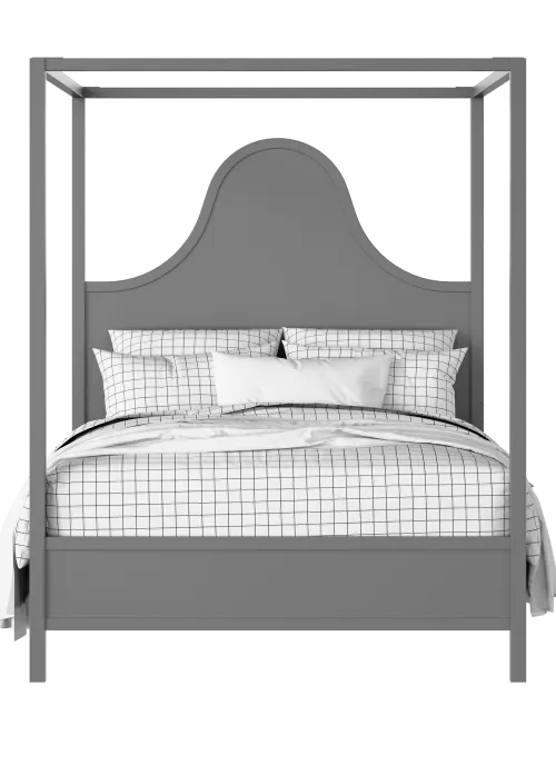 Rowe painted wood four poster bed - Thumbnail